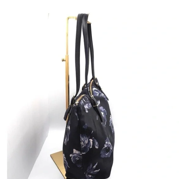Kate Spade New York nylon leather trimmed floral tote - Picture 3 of 6
